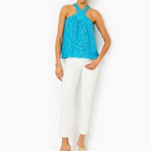 NWT Lilly Pulitzer Rory Halter Top, Sx XS